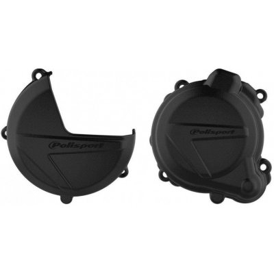 POLISPORT sada krytu alternátoru, spojky a vodní pumpy BETA 250/300 RR 16-17 barva černá (8463200001+8463300001+8484900001) – Hledejceny.cz