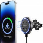 Držák SWISSTEN magnetický do ventilační mřížky - s bezdrátovým nabíjením 15W / 7,5W | Zboží Auto