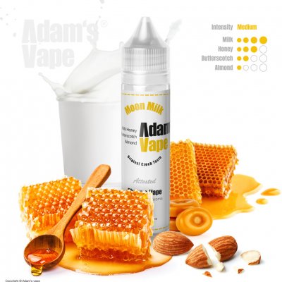 Adams vape Moon Milk Shake & Vape 12 ml – Zboží Mobilmania