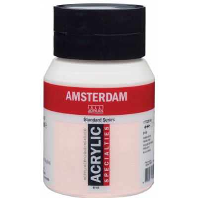 Amsterdam Standard akrylová barva 500 ml 819 Pearl Red – Hledejceny.cz