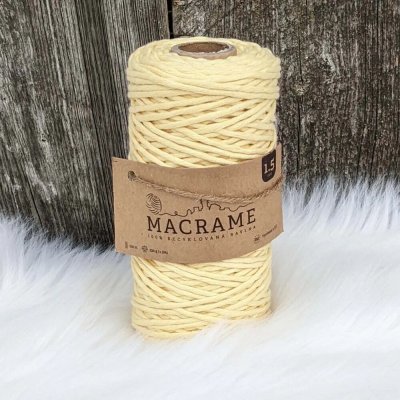 Velká vlna Macrame 1,5mm Petrklíč – Hledejceny.cz