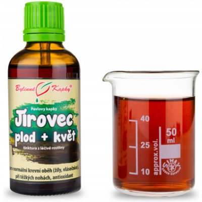 Bylinné kapky Jírovec plod + květ kapky tinktura 50 ml – Hledejceny.cz