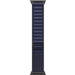 Apple Watch 49mm námořnicky modrý Alpský tah - S - provedení z černého titanu MYPW3ZM/A – Zboží Živě