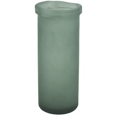 Váza SIMPLICITY, rovná, 28cm, zelená matná|Vidrios San Miguel|Recycled Glass – Hledejceny.cz