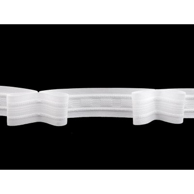 Záclonovka 2 skladová šíře 25 mm bílá – Hledejceny.cz