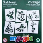 Papírové šablony sada H Vánoce – Hledejceny.cz