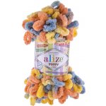 Alize Příze Puffy color Varianta: 6314 – Zboží Mobilmania