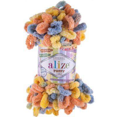 Alize Příze Puffy color Varianta: 6314 – Zboží Mobilmania
