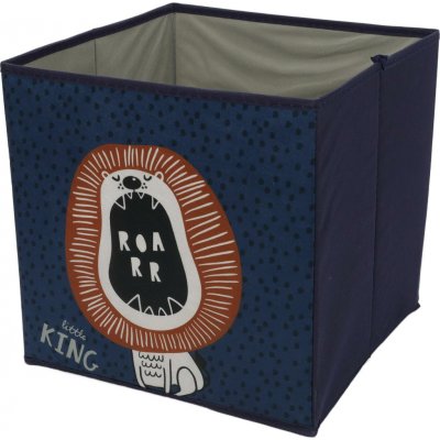 Storagesolutions textilní úložný box 30 x 30 x 30 cm lev – Zbozi.Blesk.cz