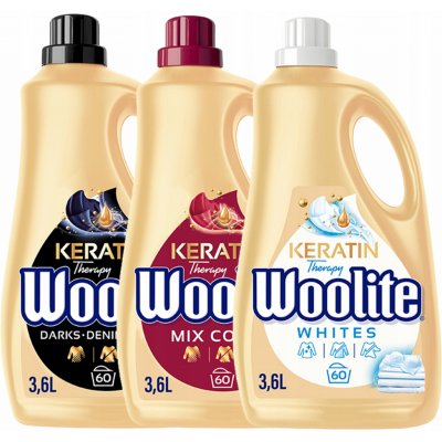 Woolite Tekutý prací prostředek mix 3 x 3,6 l – Zbozi.Blesk.cz