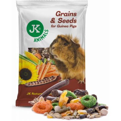 JK Animals zrniny a semínka kompletní krmivo Morče 1 kg – Zboží Mobilmania