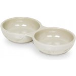Nobby Cat keramická dvojmiska 22 cm 2 x 130 ml – Sleviste.cz