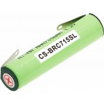 Baterie pro Philips Norelco QC5055, Braun FreeControl 1715, 700mAh, Ni-MH, 1.2V, 4HGAE-LFU, HQ – Hledejceny.cz