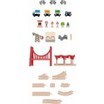 Hape Vláčkodráha sada dvojitá smyčka – Zboží Dáma