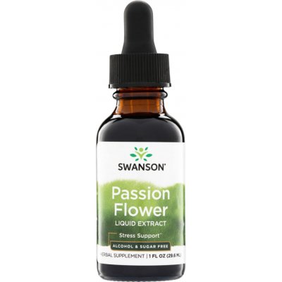 Swanson Mučenka Passion Flower Extract kapky 29,6 ml – Hledejceny.cz
