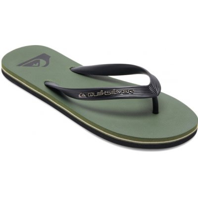 Quiksilver MOLOKAI CORE 1 pánské žabky GREEN – Zboží Mobilmania