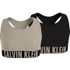 Dětské spodní prádlo Calvin Klein dívčí spodní prádlo 2PK Bralette G80G8006690RS -