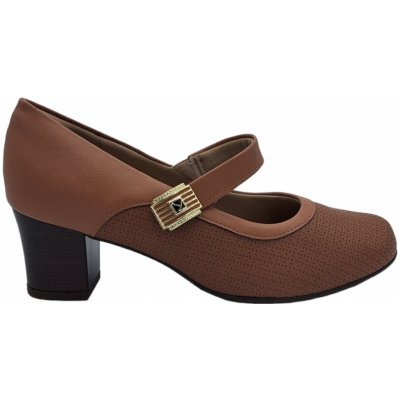 Piccadilly 110141 1 Dámské lodičky hnědé – Zboží Mobilmania