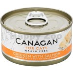 Canagan Cat Kuře a losos 75 g – Zbozi.Blesk.cz