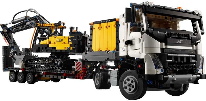 LEGO® Technic 42175 Nákladní auto Volvo FMX a elektrický bagr Volvo EC230