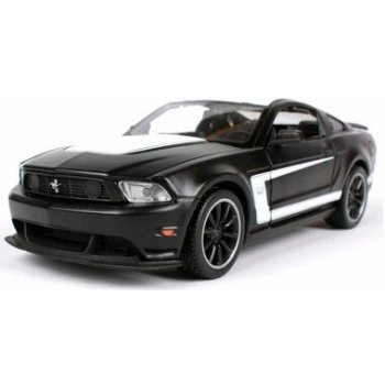 Maisto Ford Mustang Boss 302 GT matná černá 1:24