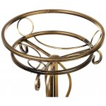 DekorStyle Květinový stojan Rose 100cm zlatý – Sleviste.cz