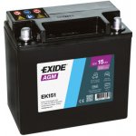 Exide Start-Stop 12V 15Ah 200A EK151 – Zboží Mobilmania