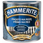 Akzo Nobel Hammerite přímo na rez, 0,25l, kladívkový tmavě modrý