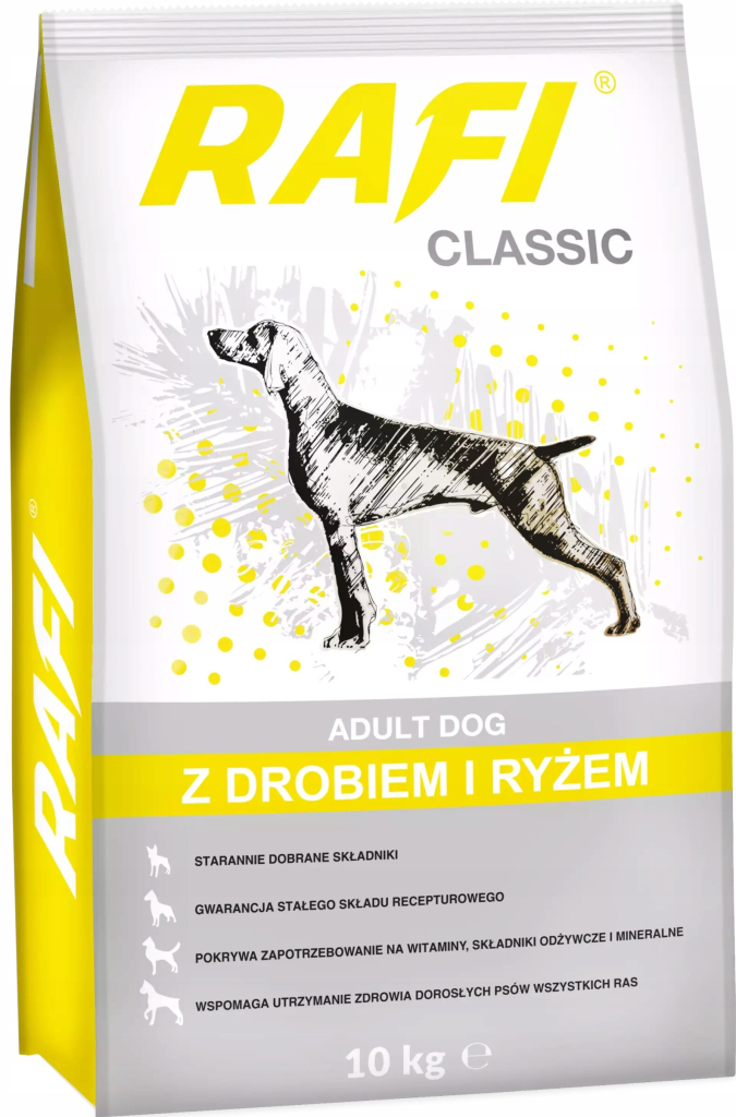 Rafi Classic s drůbeží a rýží 10 kg