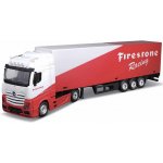 Bburago kamion Mercedes Benz Actros Gigaspace Firestone 1:43 – Zboží Dáma