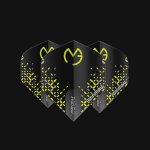 Winmau Prism Delta MvG Black Green & Grey Flights – Zboží Dáma