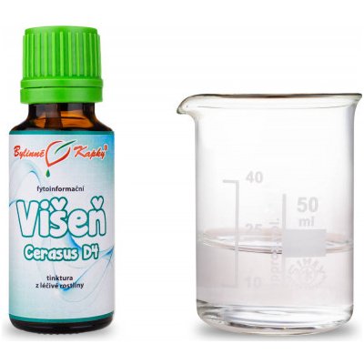 Bylinné kapky Višeň Cerasum kapky tinktura D4 20 ml – Hledejceny.cz