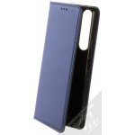 Pouzdro 1Mcz Magnet Book Black Sony Xperia 1 III tmavě modré – Sleviste.cz
