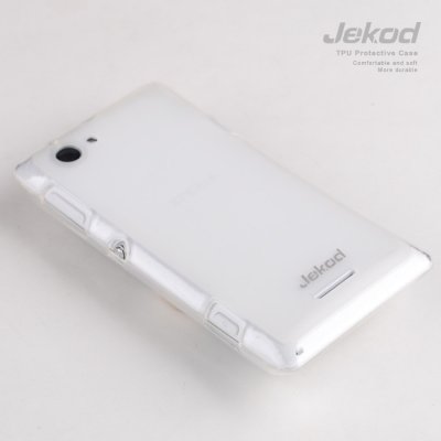 Pouzdro JEKOD TPU Ochranné Samsung Galaxy Core 2 G355 bílé