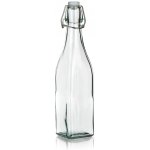 Láhev s pákovým uzávěrem 500ml hranatá skleněná YARA – Hledejceny.cz