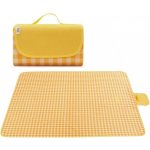 Textilomanie Skládací plážová podložka na piknik PIKNIX 145x200 cm Modrá – Sleviste.cz