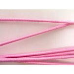 Bundová kulatá pruženka - růžová - průměr 0,3 cm – Zbozi.Blesk.cz