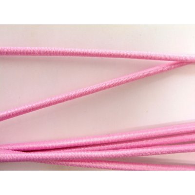 Bundová kulatá pruženka - růžová - průměr 0,3 cm – Zbozi.Blesk.cz