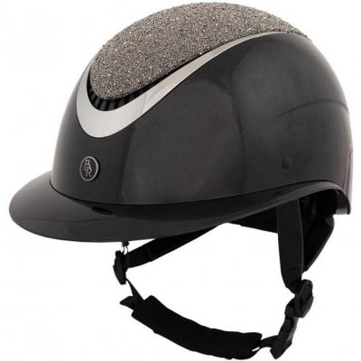 BR Bezpečnostní helma Theta Glamourous Glossy black gunmetal – Zboží Dáma BR Bezpečnostní helma Theta Glamourous Glossy black gunmetal – Zboží Dáma