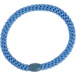 KKNEKKI Gumička do vlasů Kknekki Slim Lake Blue, modrá barva, textil – Zbozi.Blesk.cz