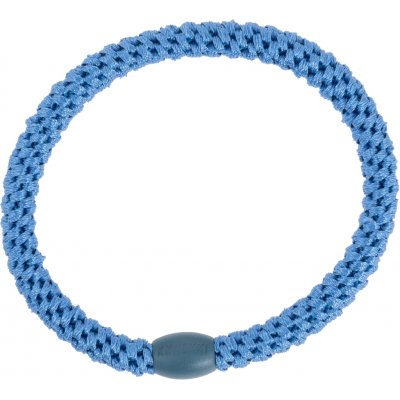 KKNEKKI Gumička do vlasů Kknekki Slim Lake Blue, modrá barva, textil – Zbozi.Blesk.cz
