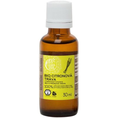 Tierra Verde Silice Citronová tráva BIO 30 ml – Hledejceny.cz