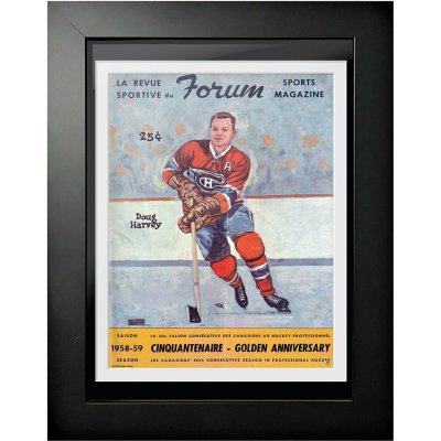 Mustang Obraz v rámu Montreal Canadiens NHL Program Cover Forum Sports Magazine Doug Harvey 1958 – Hledejceny.cz