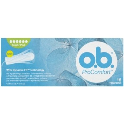 O.B. ProComfort Super Plus tampony, 16 ks