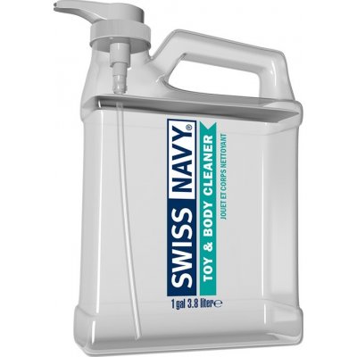 Swiss Navy Toy & Body Cleaner - antibakteriální čistící prostředek 3785 ml – Zboží Mobilmania