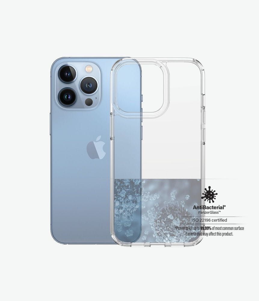 Pouzdro PanzerGlass HardCase Apple iPhone 13 Pro průhledné