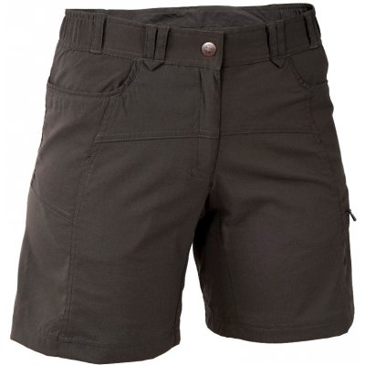 Warmpeace Valera Lady Shorts Black dámské šortky coffee – Hledejceny.cz