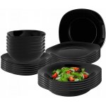 Altom Design Black Harmony pro 6 osob 24 ks – Zbozi.Blesk.cz
