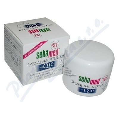 SEBAMED Anti-age noční krém Q10 75 ml – Zboží Mobilmania