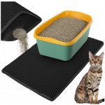 Purlov Podložka pod toaletu šedá 75 x 55 cm – Zboží Mobilmania